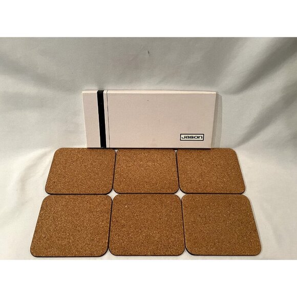 Jason Coasters Australian Animal Set 6 Cork Back Kangaroo Koala etc ORIGINAL BOX - Picture 9 of 11